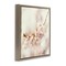 Stupell Industries Delicate Cherry Blossom Framed Floater Canvas Wall Art Design by Sarah Gardner